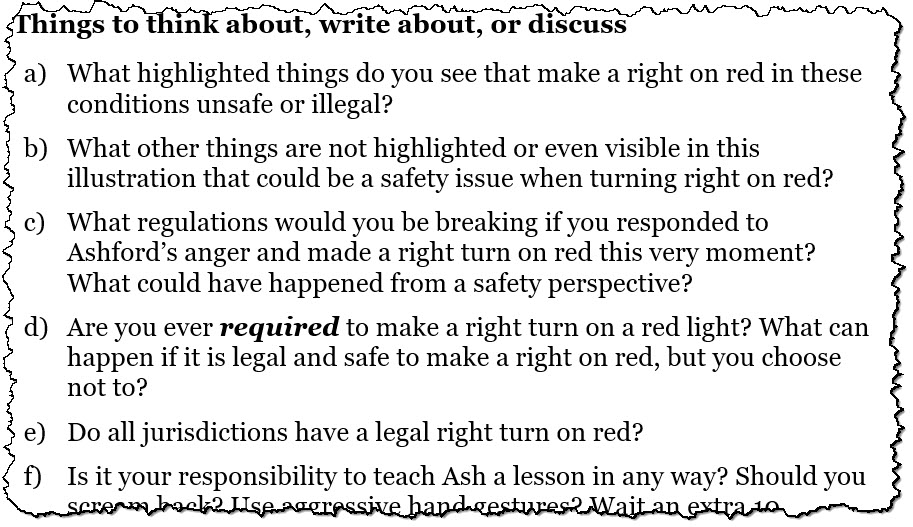 Discussion and writing prompts