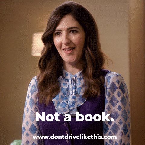 Don’t Drive Like This is Not a book.